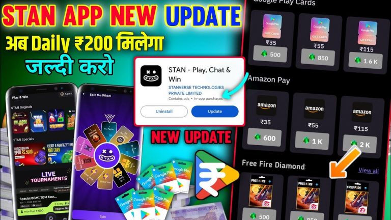 Stan App New Update | Stan App Unlimited Trick | Google Play Redeem Code Earning App | Redeem Code