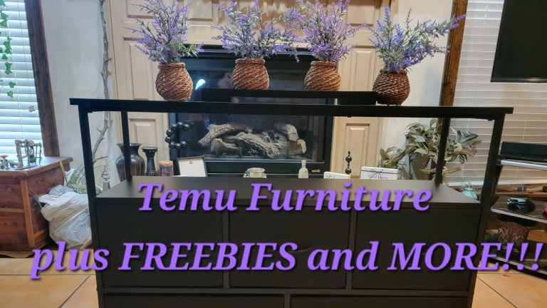 Temu Furniture plus FREEBIES and More!!!