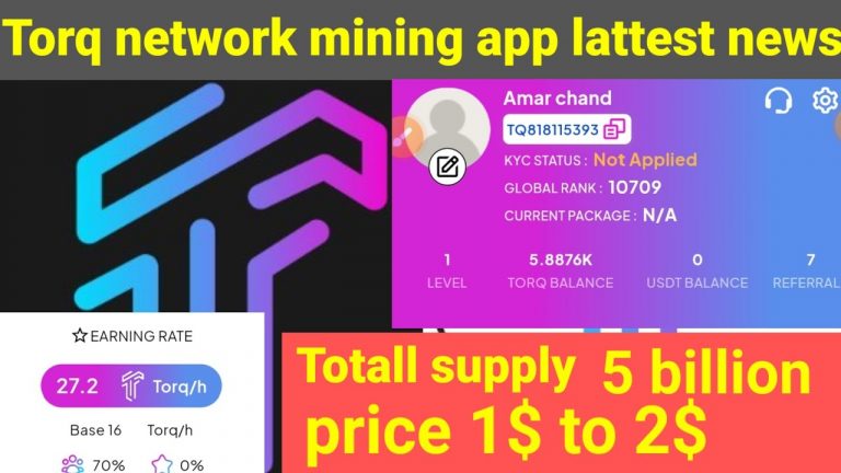 Torq network mining app lattest update and news