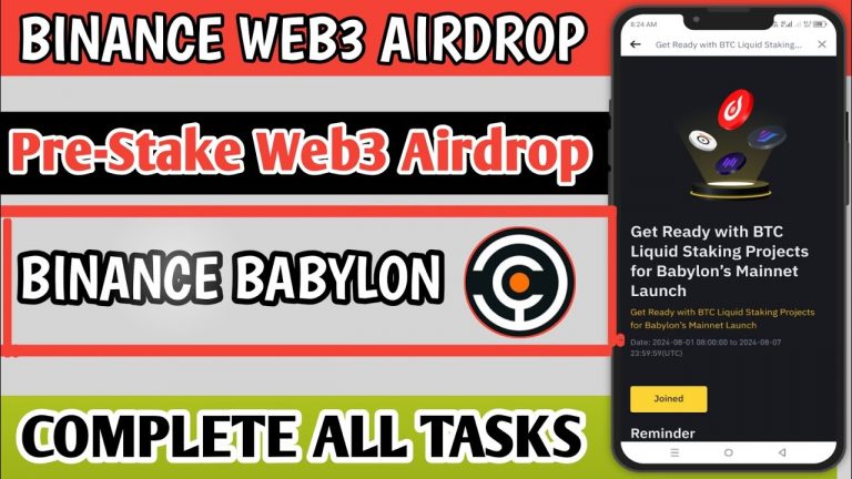 BABYLON WEB3 AIRDROP||BINANCE WEB3 NEW AIRDROP|| WEB3 WALLET NEW AIRDROP #digitaltricks