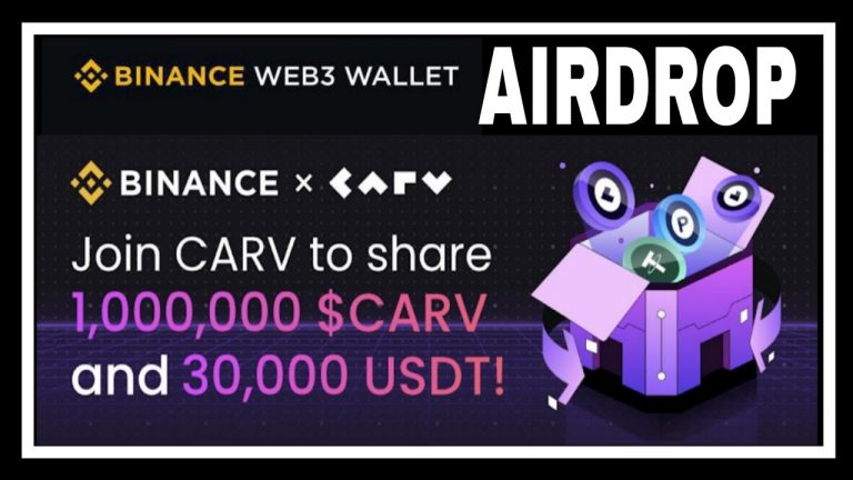 Binance CARV Web3 Wallet Airdrop | Binance Web3 Wallet Airdrop Today | Binance Carv Airdrop Today