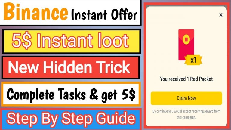 Binance New Instant Offer | Complete All Tasks and get 10$ Live Claim #digitaltricks #binacelisting