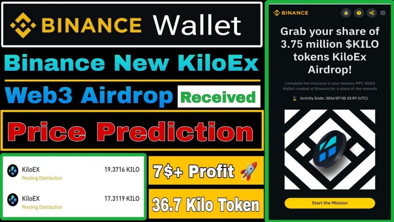 Binance Web3 Airdrop Kilo Token Received | Kilo Price Prediction | Binance Web3 Airdrop KiloEX