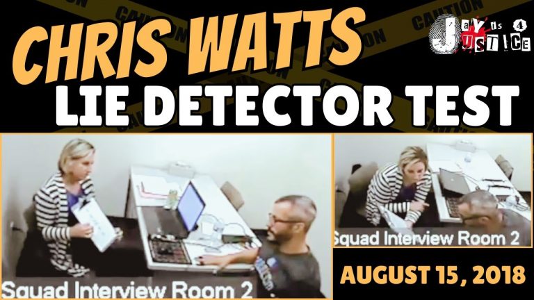 Chris Watts Takes Polygraph Test Full