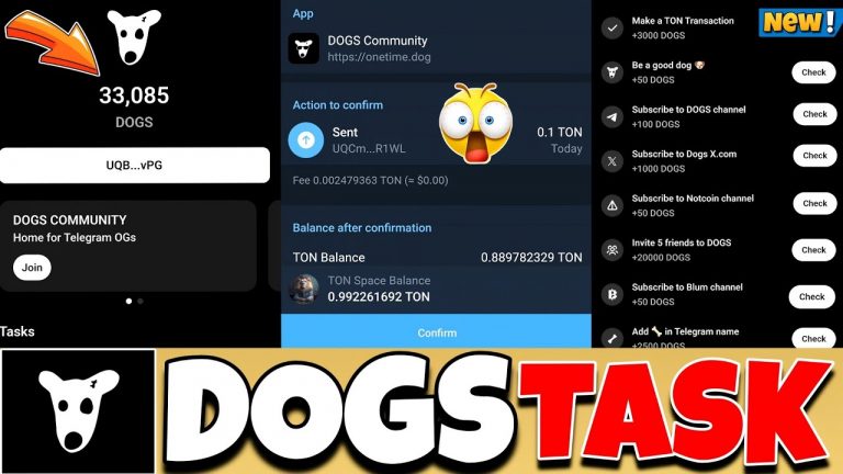 DOGS $500 EARN | HOW TO COMPLETE DOGS TASK | DOGS MINING BOT NEW TAKS | HOW TO WITHDRAWAL DOGS