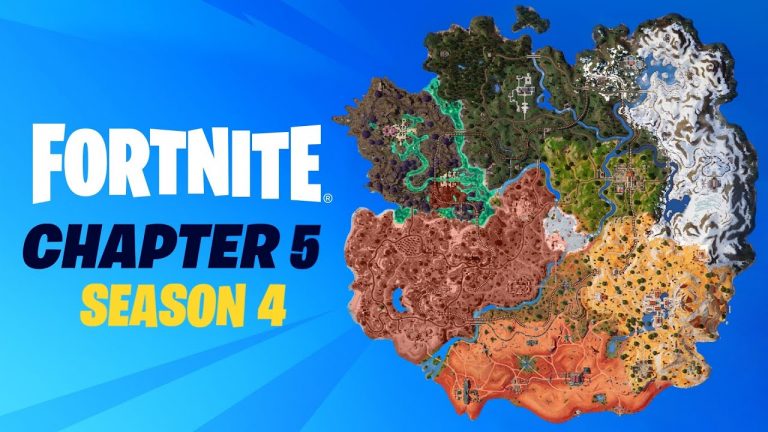 Fortnite Chapter 5 Season 4 Map