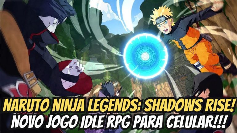 GAMEPLAY NARUTO NINJA LEGENDS: SHADOWS RISE NOVO JOGO DE RPG DE TURNO PARA CELULAR!!!