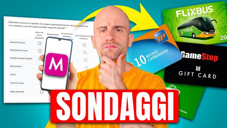 GIFT CARD GRATIS con MAXIMILES facendo SONDAGGI RETRIBUITI