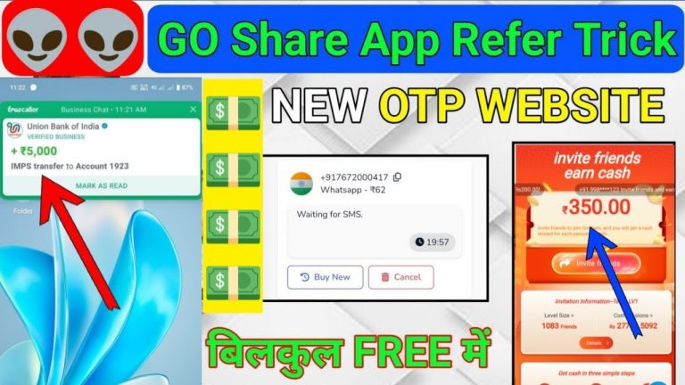 Go Share App Instagram Login Kaise Karen | Go Share Free 350 Loot | Go Share App Instagram Login