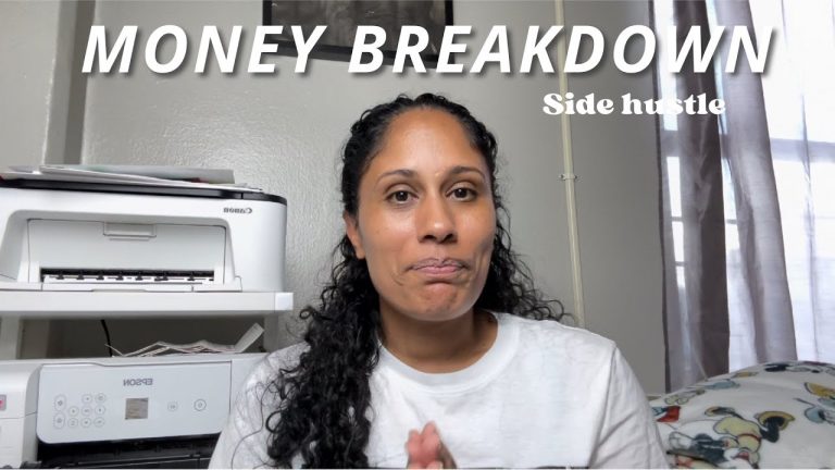 How I’m Breaking Down My Side Hustle Money