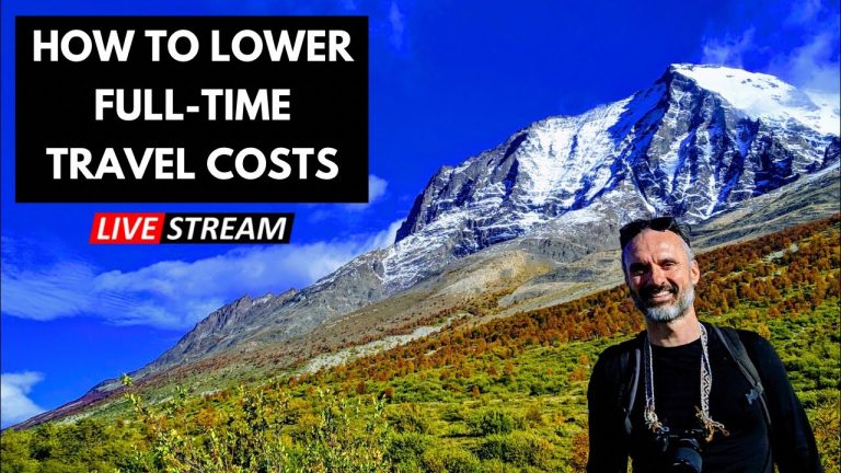 How to Travel the World Full Time Affordably LIVESTREAM Travel Q&A