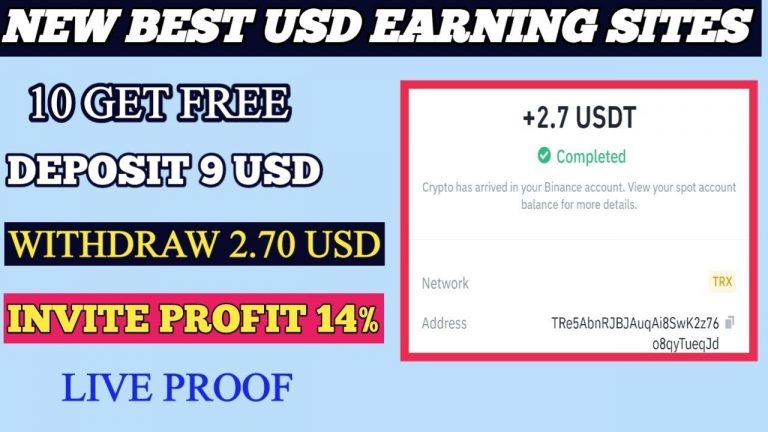 New Usdt mining platform ll Earn free usdt mining platform ll Live withdrawal proof ll Make money