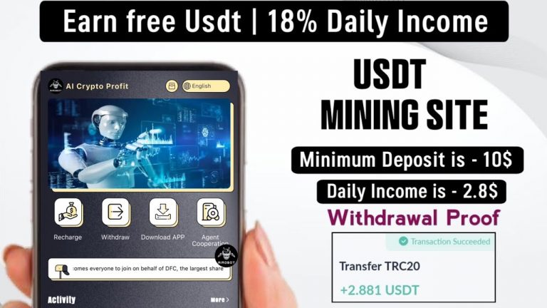 New usdt investment site 2024 | best USDT investment site | USDT coin earning platform today 2024