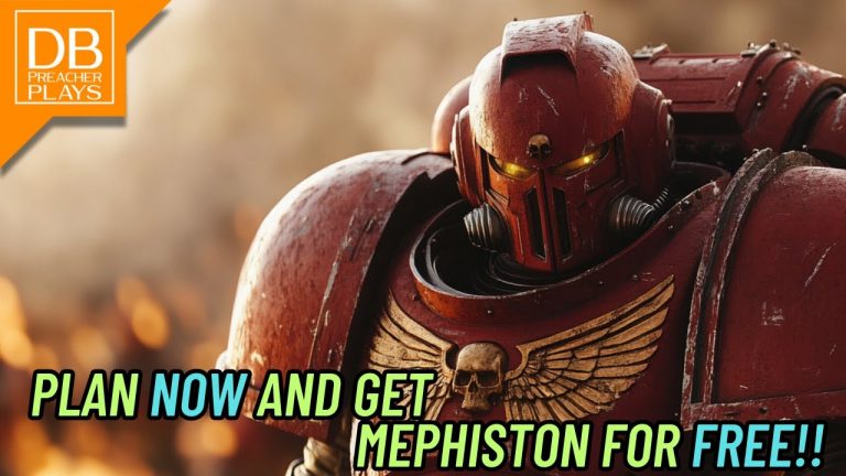 Plan NOW and get Mephiston for FREE!! (Mephiston Legendary Event Deep Dive)