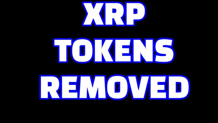 Shocking news: XRP tokens removed by Japan and SBI!