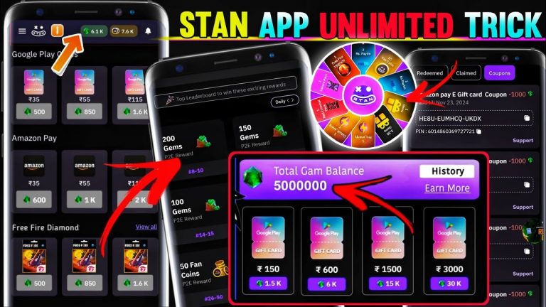 Stan App Unlimited Trick | Stan App New Update | Google Play Redeem Code Earning App | Redeem Code