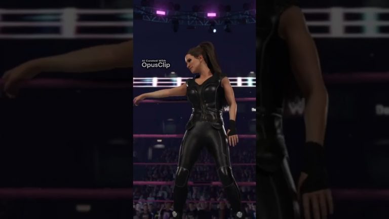 Stephanie McMahon – Temptation Roster WWE 2k24 #shorts #wwe #temptation #death #row #network