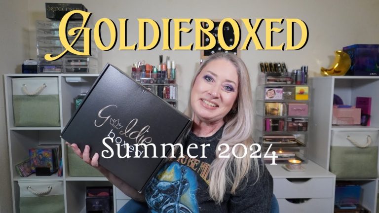 Summer 2024 unboxing of my Goldieboxed! @everythingproof #goldbear