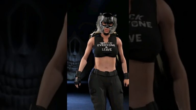 The Animal Girl – DRW Roster Season 2 WWE 2K23 #shorts #wwe #drw #death #row #network