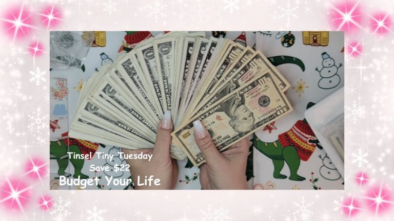 Tinsel Tiny Tuesday Savings Challenges | $22