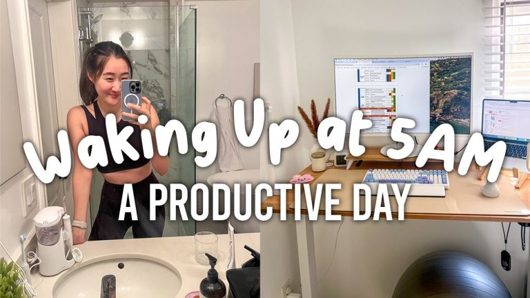 Waking up at 5AM: Back to School Routine, Productive Habits, and Working from Home