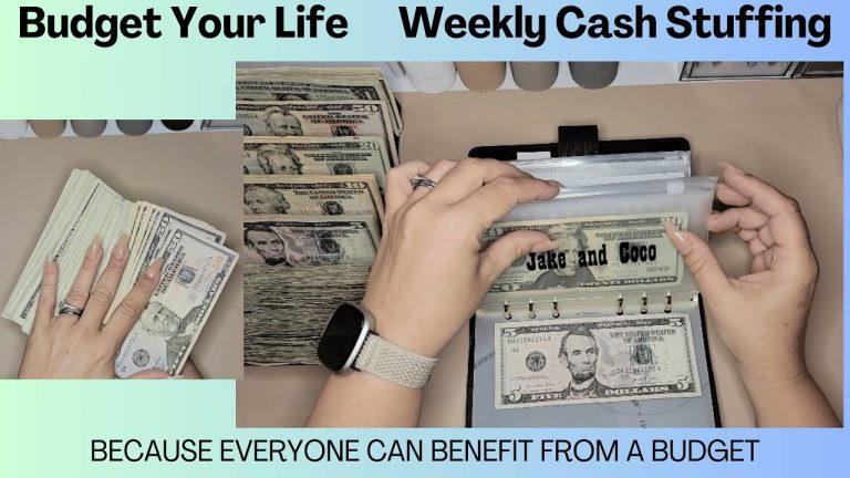 Weekly Cash Stuffing | Rollover and Savings | Week 3 August