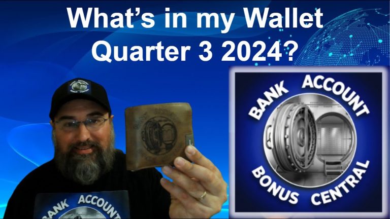 What’s In My Wallet Q3 2024: July, August, September – Earn Cash For Spending!