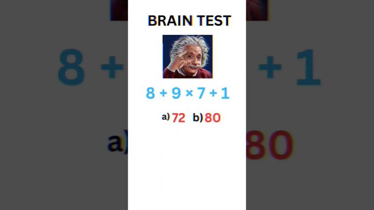 BRAIN TESTONLY FOR GENIUS #viral #shortsfeed #mathschallenge #mathsquiz #challenge #maths #shorts