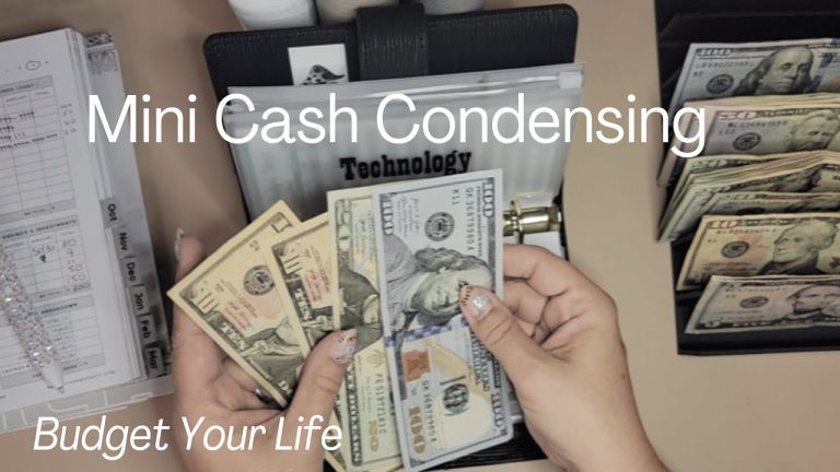 Bill Exchange | Cash Condensing | Weekly Cash Stuffing Prep