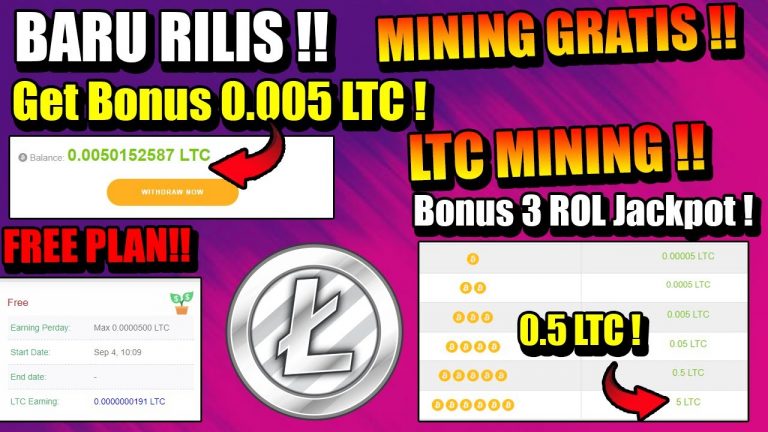 Cara Menghasilkan Uang Dari Internet Dengan Cara Mining LTC Gratis Terbaru 2024 !!