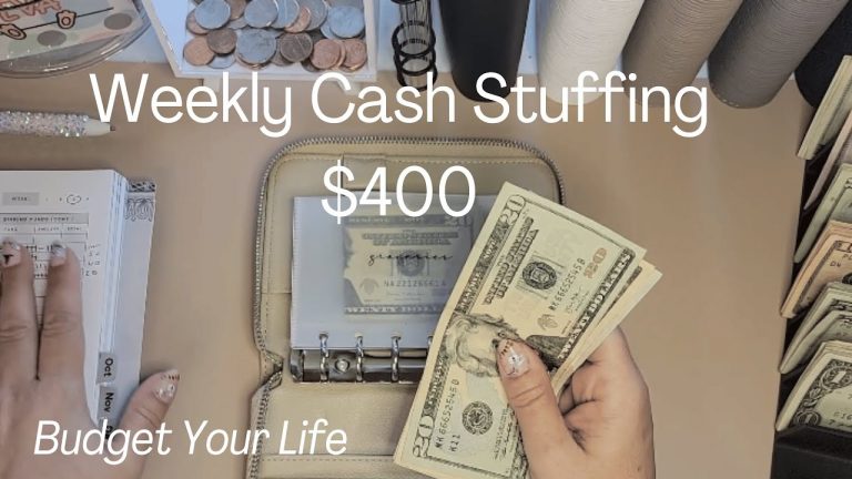 Cash Stuffing $400 | Week 3 Sept | Cash Envelope System