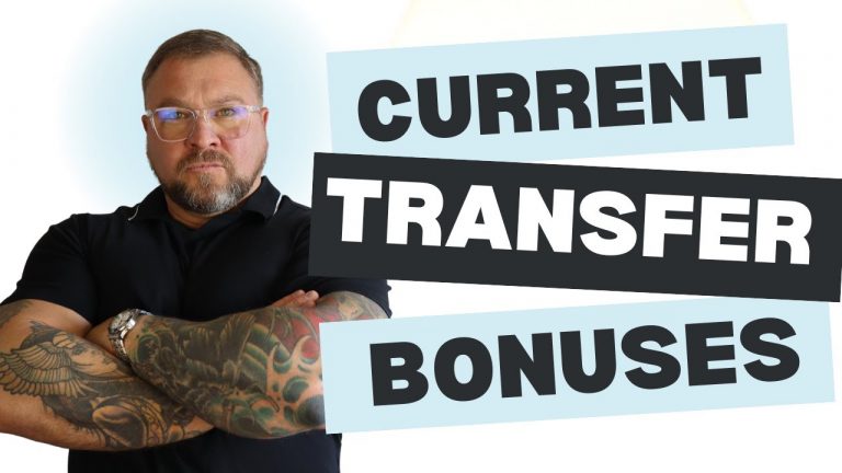 Current Credit Card Transfer Bonuses!