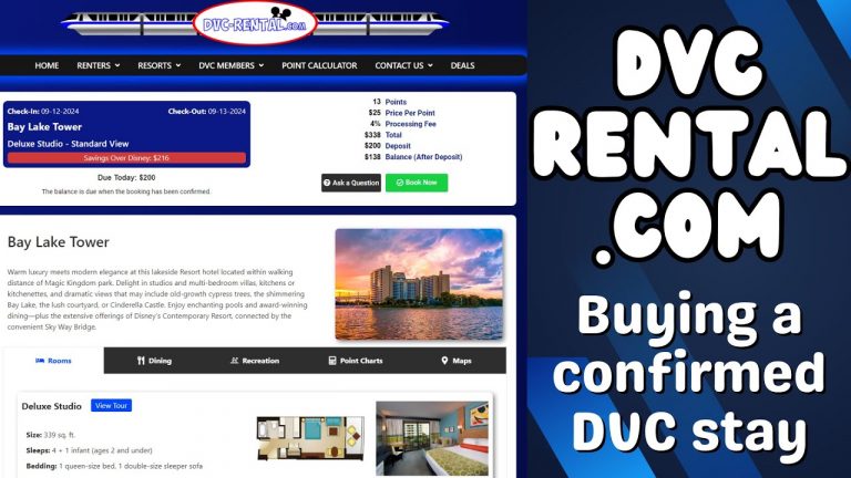 DVC Confirmed Reservation Purchase | My Experience Buying a BLT Night from DVC-Rental.com