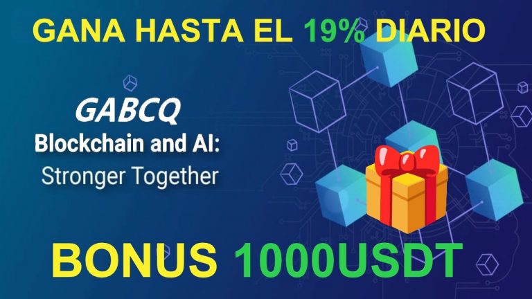 GABCQ VIP USDT 1000USDT BONUS – ACITVA TU TASKS Y GANA HASTA 19% DIARIO