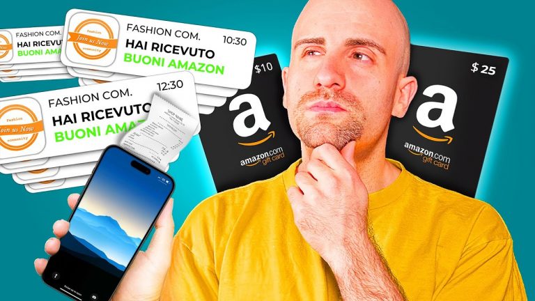 GIFT CARD AMAZON GRATIS caricando gli scontrini di ABBIGLIAMENTO e accessori con Fashion Panel