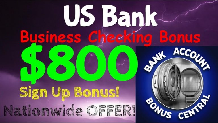 Get $1700 With Us Bank Business Checking Bonus! Don’t Miss This 2-part Sign-up Deal!