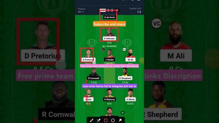 Guy vs BR #dream11team l #guyvsbr #cpl #highlights #shorts #viral #ytshorts