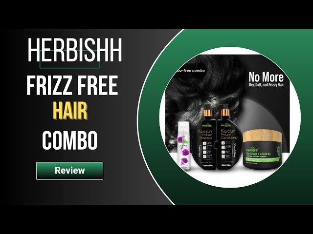 Herbishh Frizz Free hair combo review #herbishh #hair #haircare #haircarereview