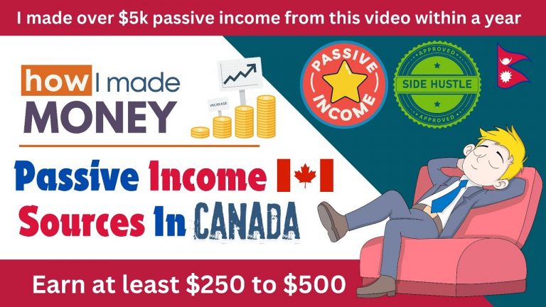 How I Earned Over $5000 in Passive Income in Canada | Top Referral Programs & Easy Earnings