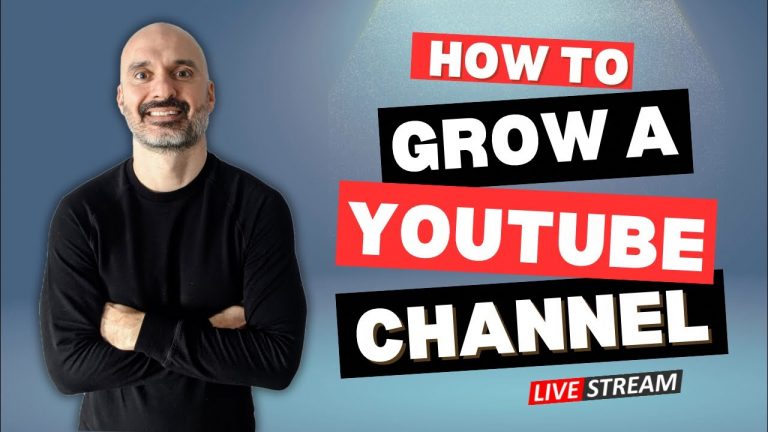 How to Build A YouTube Channel from Scratch LiveStream Q&A