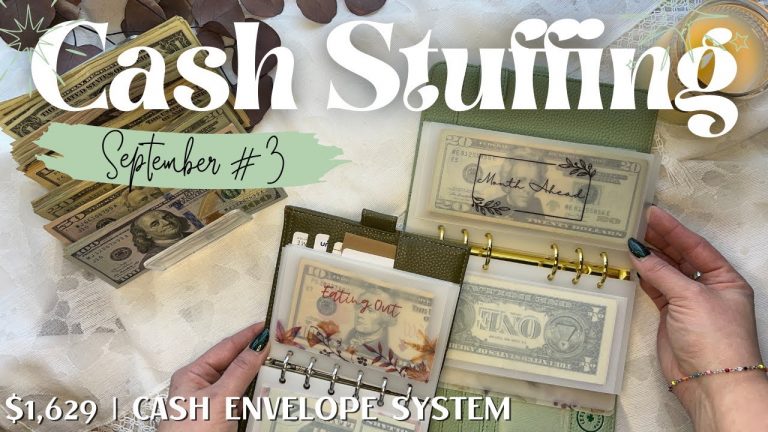 MANAGE YOUR MONEY LIKE A PRO! | Cash Envelope Stuffing $1,629 | Dave Ramsey Inspired