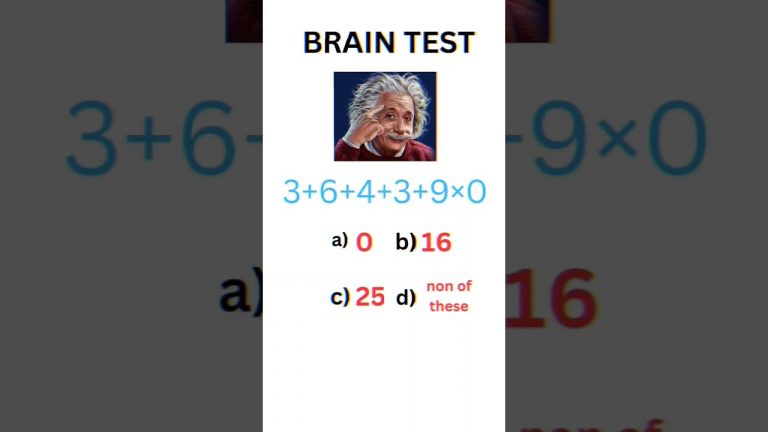 MATHS CHALLENGE FOR EVERYONEBRAIN TEST#shorts #shortsfeed #viral #mathschallenge #viralchallenge