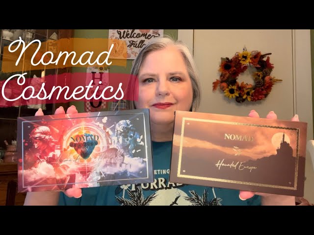 NOMAD COSMETICS PALETTES & SWATCHES