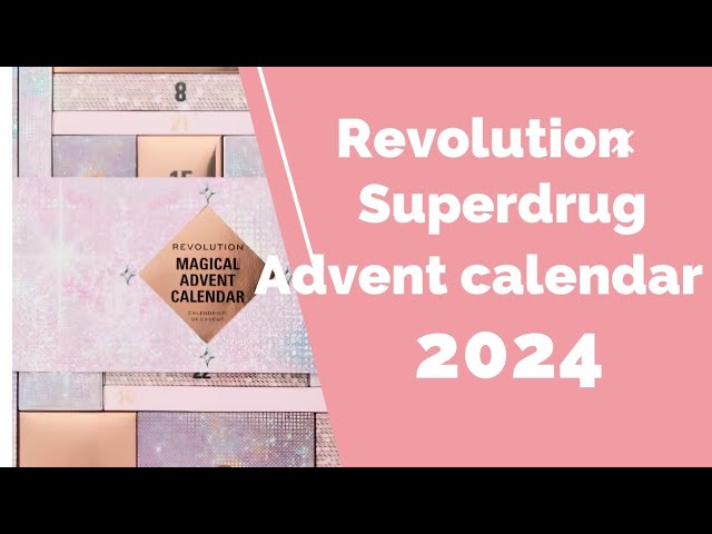 Revolution Superdrug Advent calendar 2024 ##adventcalendar #revolution #makeup #unboxing