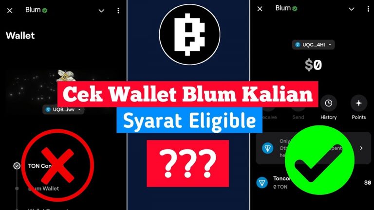 Update Wallet Blum | Syarat Eligible Airdrop Blum Segera Update Wallet Blum Kalian