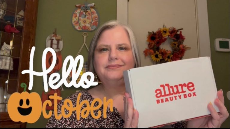 ALLURE BEAUTY BOX OCTOBER 2024 #allurebeautybox