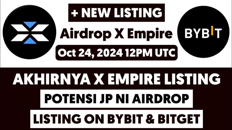 Akhirnya Airdrop X Empire Listing Di Bybit & Bitget Price Harga Prediksi Apakah Next Jp