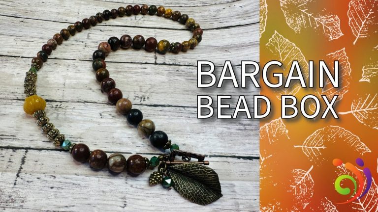 Bargain Bead Box Leafy Landscape October 2024!