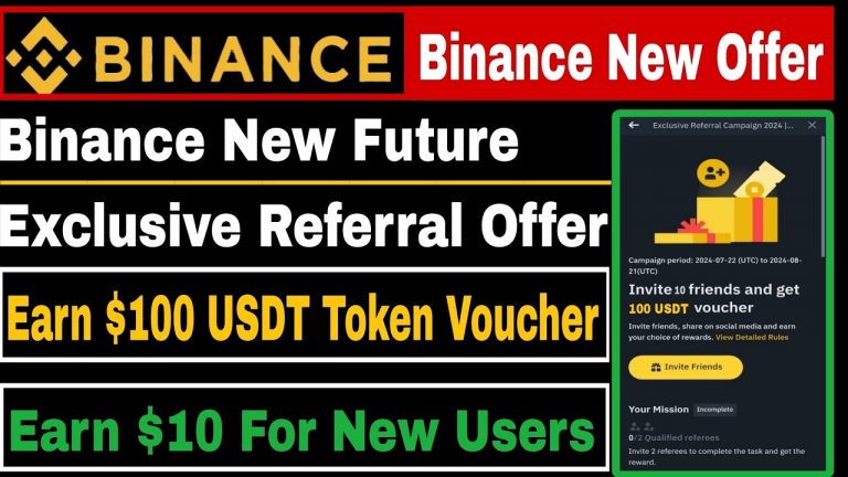 Binance $200 USDT Instant Offer | Binance New Future Exclusive Referral Campaign | Earn $200 USDT