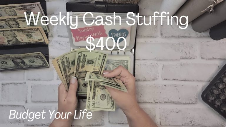 Cash Stuffing $400 | Cash Envelope System